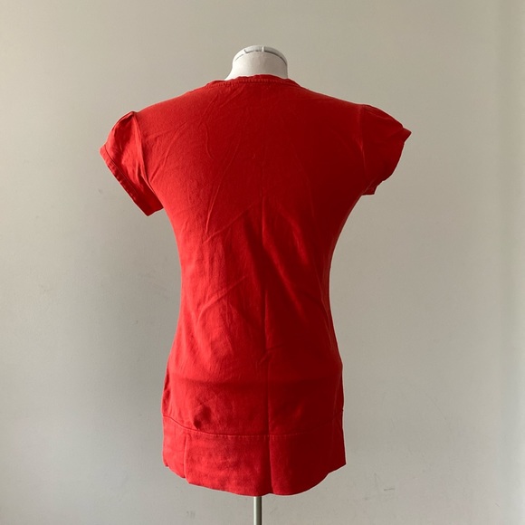 NEW red basic tunic - Picture 2 of 3